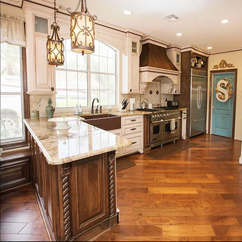 photo of custom kitchen cabinets